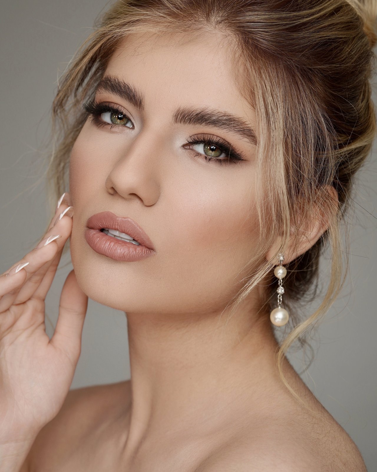 Bridal makeup look